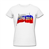 Футболка Сочи 2014 женская