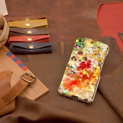 Кожаный чехол-флип для iPhone 6S / 6 Буйство цвета