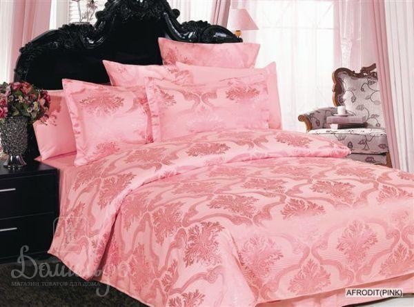 Постельное белье Afrodit Pink, 1,5-спальное