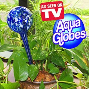 Колбы-автолейки для полива цветов Aqua Globes