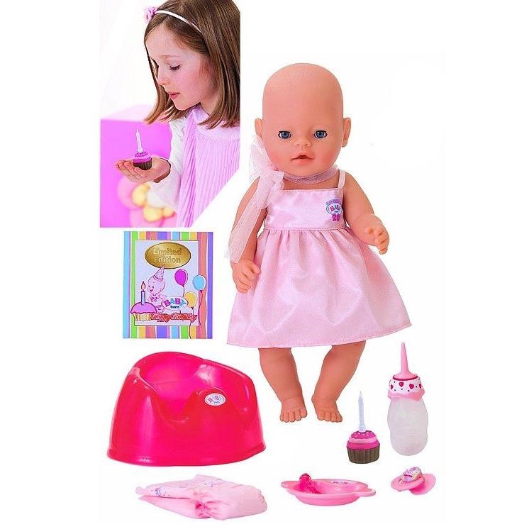 Кукла Baby Born 43 см День рождения