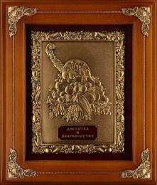 Деревянная ключница Рог изобилия