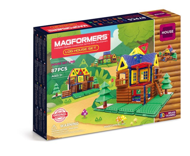 Магнитный конструктор Magformers Log House Set