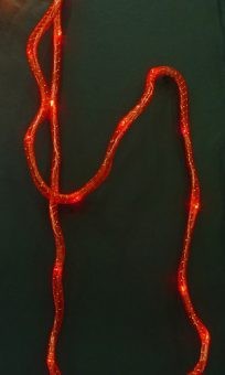 Электрическая гирлянда с тканевой оплеткой, 40 LED