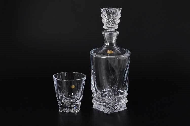 Набор для виски Gold Crystal, 7 предметов
