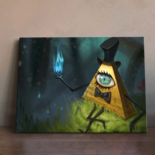 Картина Gravity Falls «Билл Пламя»