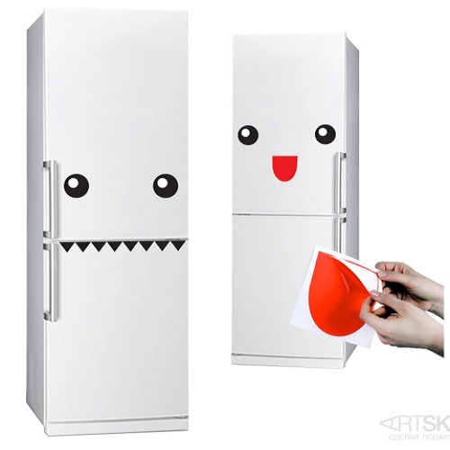 Набор наклеек на холодильник Fridge Monster