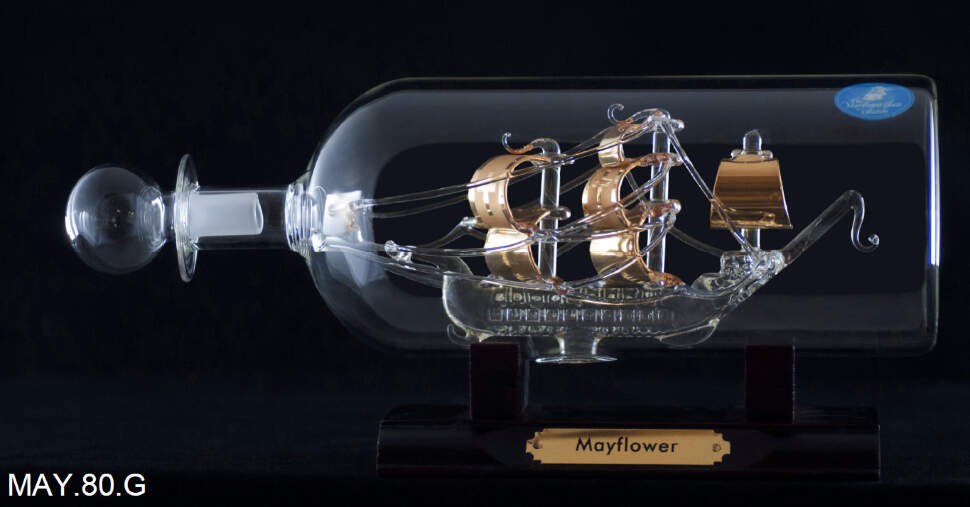Корабль в бутылке Мэйфлауэр MF-MAY-80-G