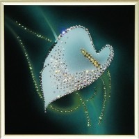 Картина Swarovski Утренняя калла 2