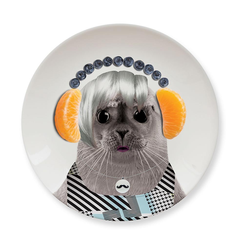 Обеденная тарелка Baby Seal