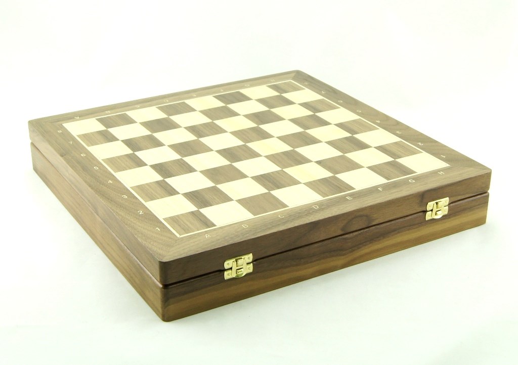 Шахматный ларец Woodgames орех, 45 мм
