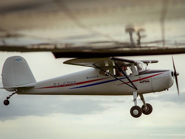 30 минут полета на Cessna 140