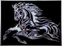 Картина Swarovski Вороной