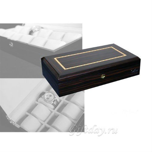 Шкатулка для хранения 12 часов Luxewood