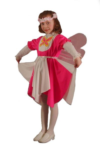 Карнавальный костюм Бабочка Лора, 3-7 лет