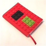 Блокнот Lego красный