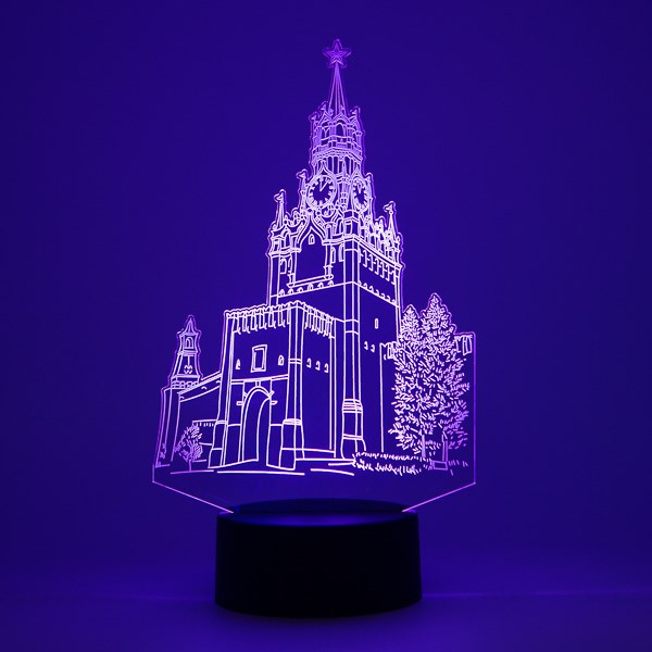 3D Ночник Спасская башня