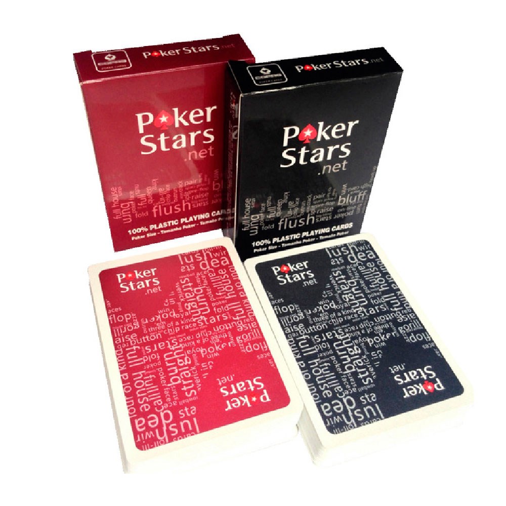 Карты 100% пластик Copag PokerStars 2 колоды