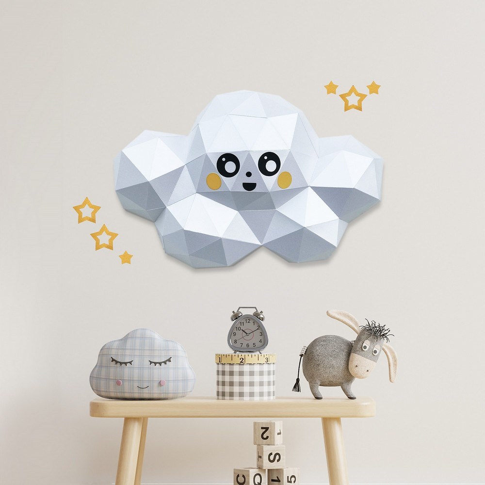 3D-модель Paperraz ОБЛАЧКО на стену