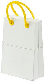 USB-флеш карта Пакет, белый, 4 Гб