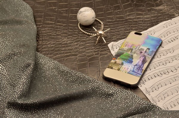Чехол для iPhone 6 Plus силиконовый TPU (черный, Нью-Йорк)