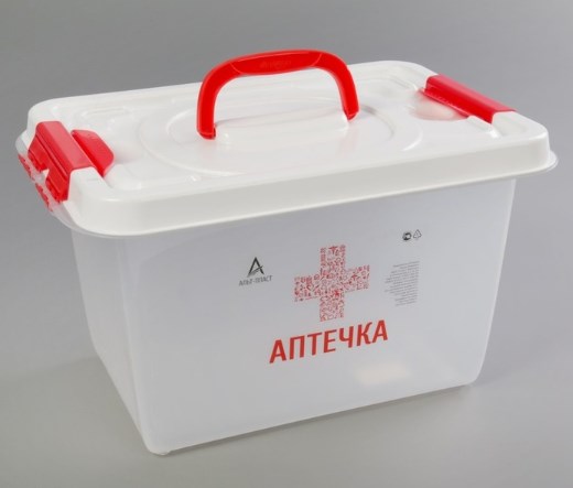 Аптечка универсальная с вкладышем, 10 л