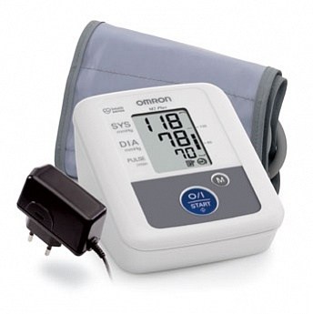 Тонометр OMRON М2 Plus (с адаптером и манжетой)