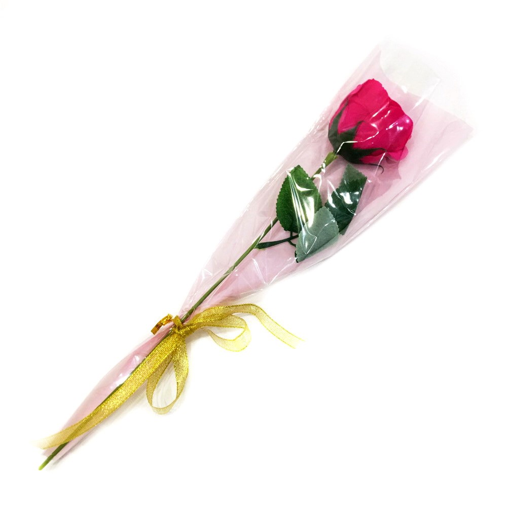 Роза из парфюмированного мыла Soap Flower, 39 см