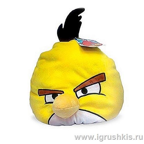 Подушка Angry Birds Желтая птица (Yellow bird)