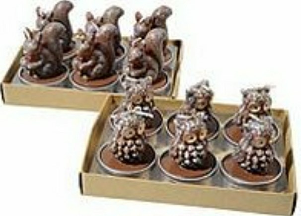 Фигурные свечи Лесные жители