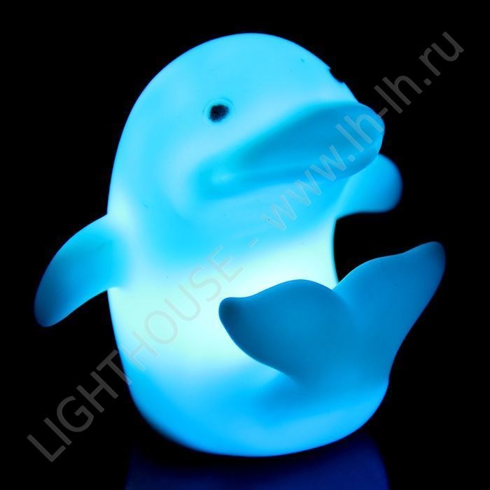 Светящийся LED дельфин Ales RGB Accum (под заказ)
