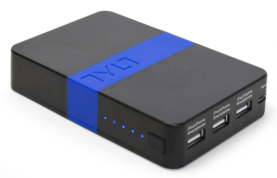 Внешний аккумулятор TYLT 10400 mAh 3xUSB ENERGI 10K Blue