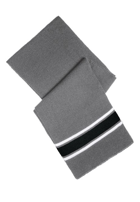 Шарф серо-черный YIWU DUOLUN GARMENTS CO.,LTD