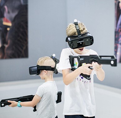 VR игры Комбо (1,5 часа в любой день)