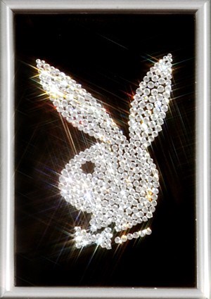 Картина Swarovski PlayBoy, 348 кристаллов, 10х15 см