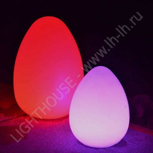 Светящееся LED яйцо Angulem RGB Accum (под заказ)