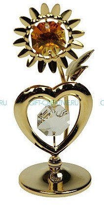Фигурка Swarovski декоративная Подсолнух