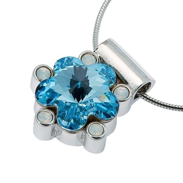 Подвеска с кристаллами Swarovski Цветок