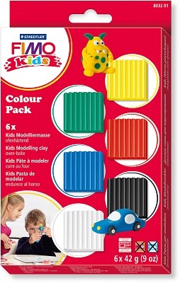 Комплект полимерной глины для детей FIMO kids