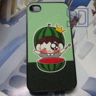 Чехол iPhone 4 4S Арбузный парень