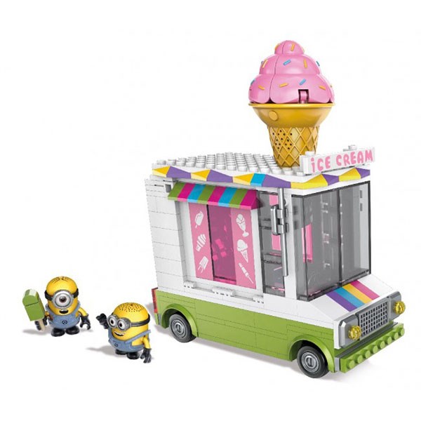 Конструктор Mega Bloks Миньоны: фургончик с мороженым