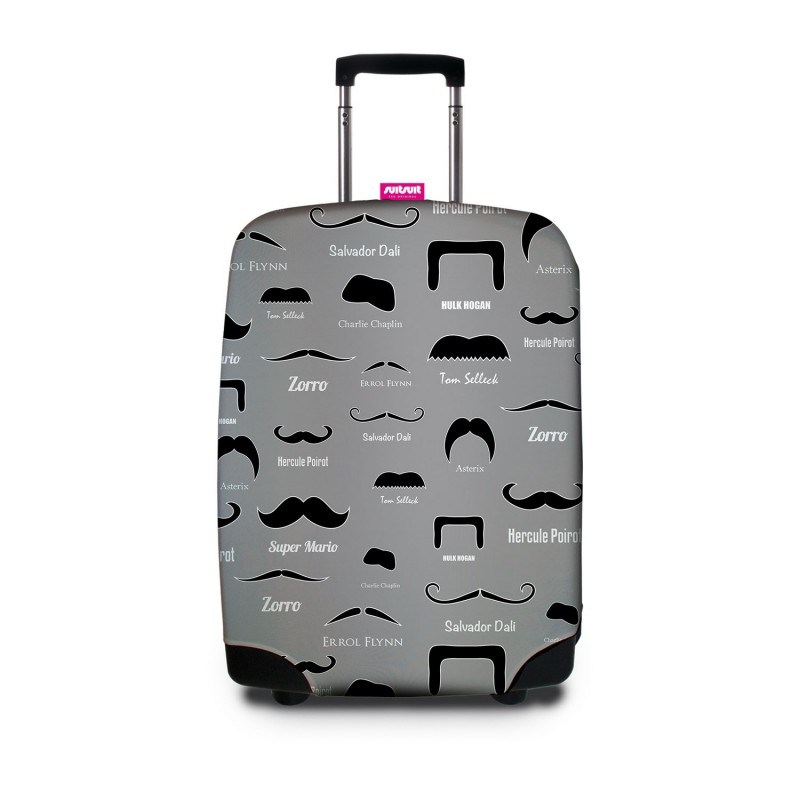 Чехол для чемодана SUITSUIT - Famous Moustache