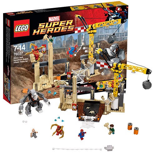 Конструктор Lego Super Heroes Рино и Песочный человек