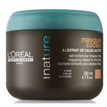 Тонизирующая маска с какао для тонких волос Loreal