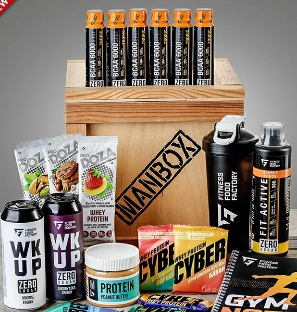 Подарочный набор мужчине MANBOX Спортпит Box