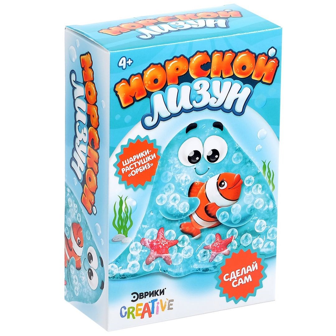 Опыты для детей Морской лизун