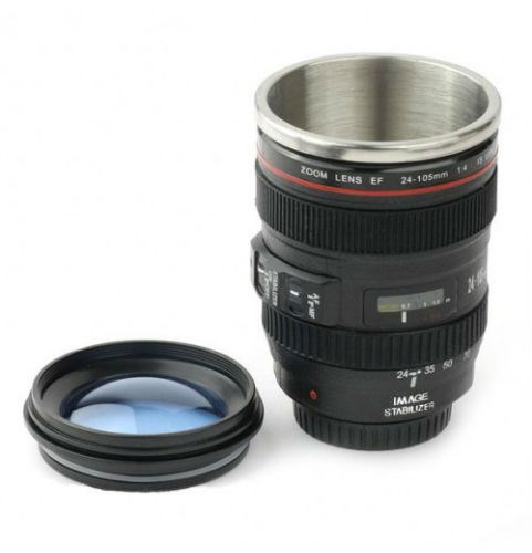 Кружка в виде объектива Canon 24-105 mm