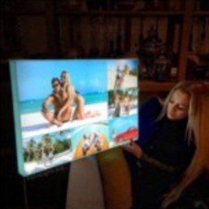Оригинальный 3D-светильник с вашими фотографиями