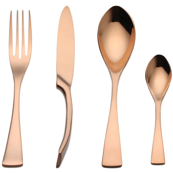 Набор столовых приборов Dinner Set Rose Gold