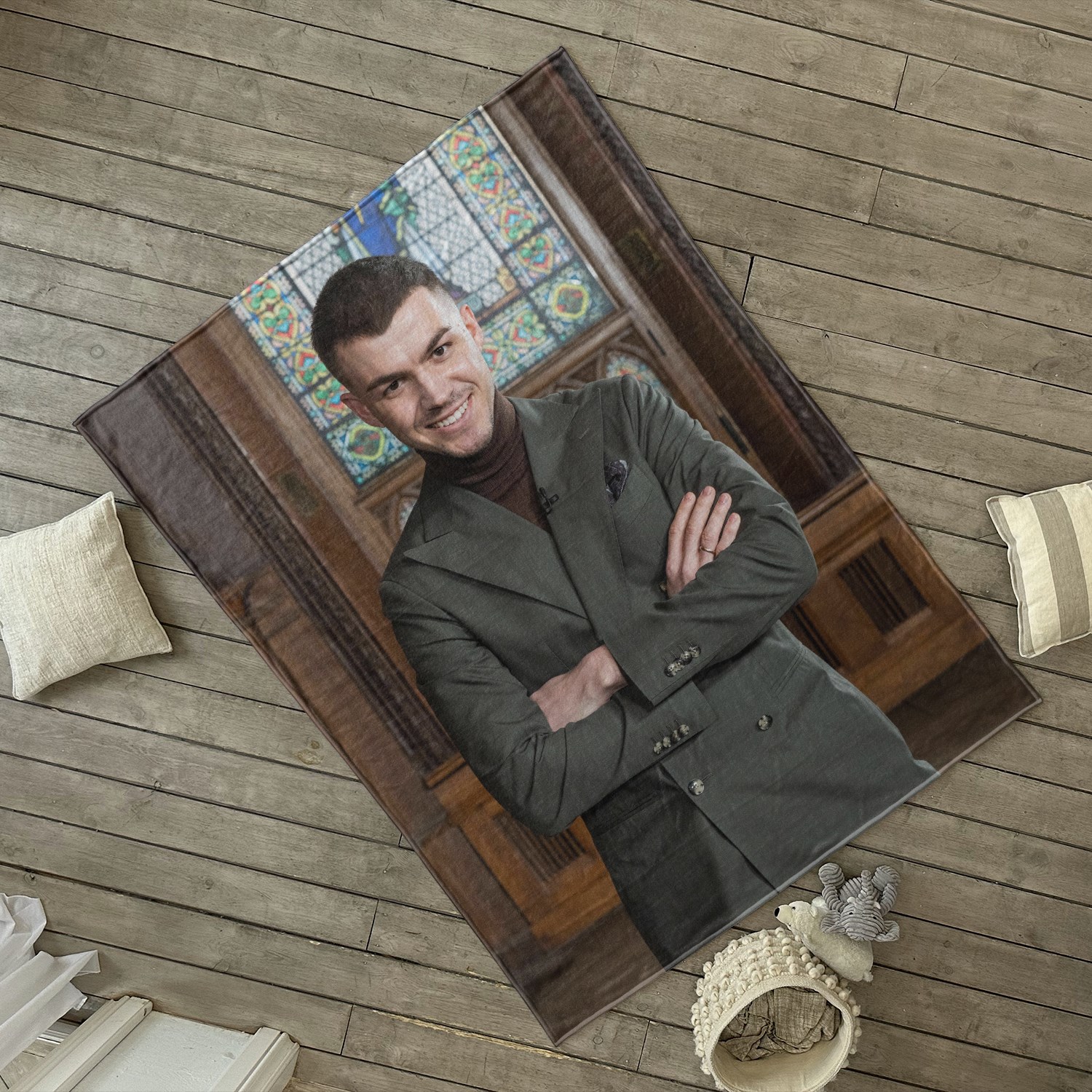 Плед с принтом Влад Череватый, 150x200 см